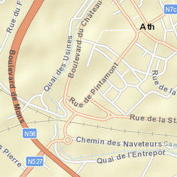 Ath Street Map