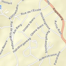 Eupen Street Map