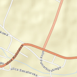 Szczekociny Street Map