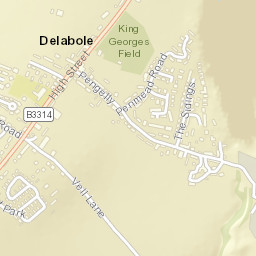 Delabole Street Map