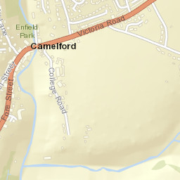 Camelford Street Map