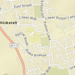 Chickerell Street Map