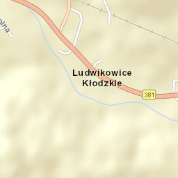 Ludwikowice Kłodzkie Street Map