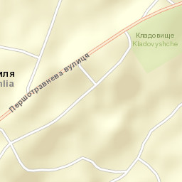 Boromlya Street Map