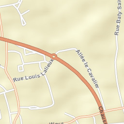 Genappe Street Map