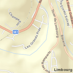 Limbourg Street Map