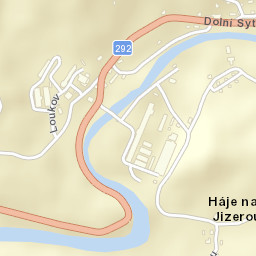 Okres Semily Street Map