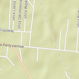 Zwierzyniec Street Map