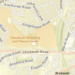 3 Old Parish Lane Weymouth Dorset DT4 Street Map