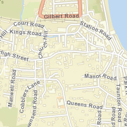 Swanage Street Map