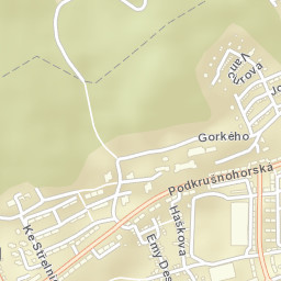 Litvínov Street Map