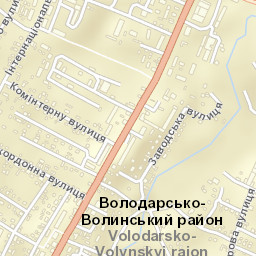 Khoroshiv Street Map