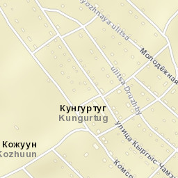 Kungurtug Street Map