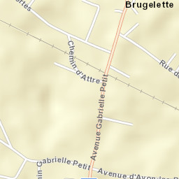 Brugelette Street Map