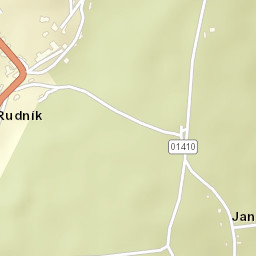Rudník Street Map