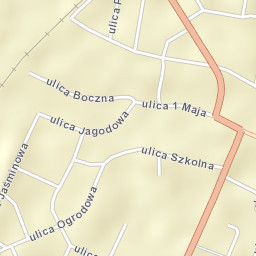 Tułowice Street Map