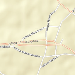 Koprzywnica Street Map