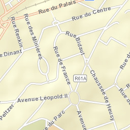 Verviers Street Map