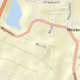 Hostomice Street Map