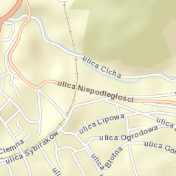 Nowa Ruda Street Map