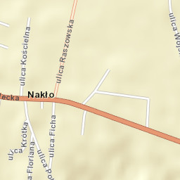 Nakło Street Map