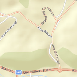 Pepinster Street Map