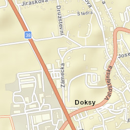 Doksy Street Map