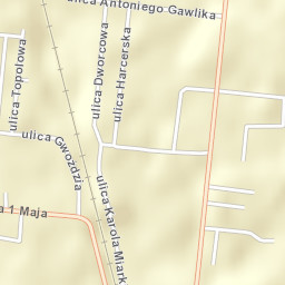 Kalety Street Map