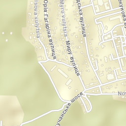 Hostomel Street Map