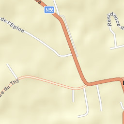 Lens Street Map