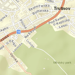 Trutnov Street Map