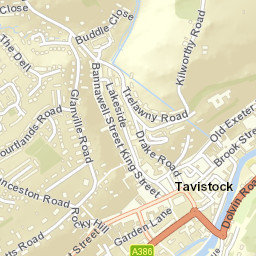 Tavistock Street Map