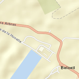 Beloeil Street Map