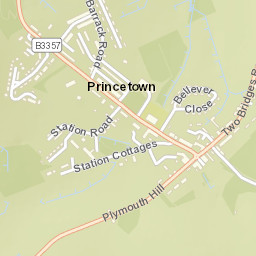 Princetown Street Map