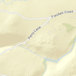 2 Perry Lane, Newton Abbot, Devon TQ12 Street Map