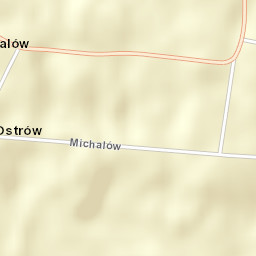 Michałów Street Map