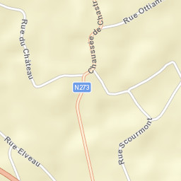 Sombreffe Street Map