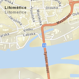 Litoměřice Street Map
