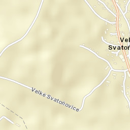 Velké Svatoňovice Street Map