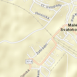 Malé Svatoňovice Street Map