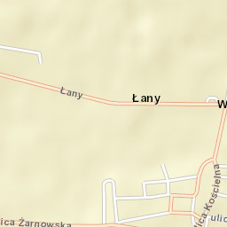 Wodzisław Street Map