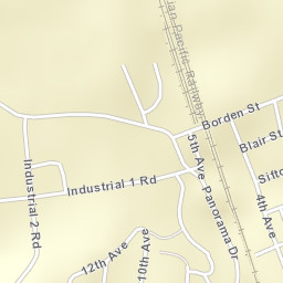 Invermere Street Map