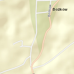 Bozkow Street Map