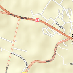 Strzelce Opolskie Street Map