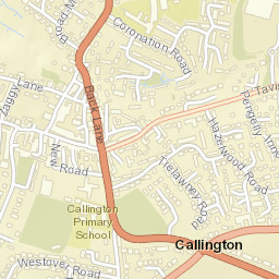 Callington Street Map
