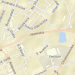 Jirkov Street Map
