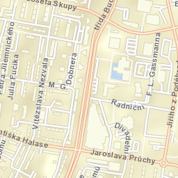 Most Street Map