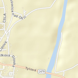 Bohušovice nad Ohří Street Map