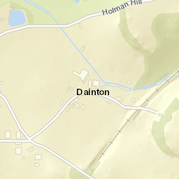 1 Holman Hill, Dainton, Newton Abbot Street Map