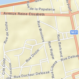 Andenne Street Map